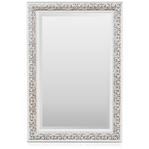 Casa Chic Stratford Ogledalo s drvenim okvirom pravokutno 90 x 60 cm Vintage Slike