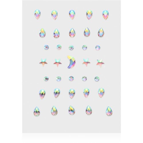 Diva &amp;amp; Nice Cosmetics Face Stones nalepke za obraz 35 kos Slike