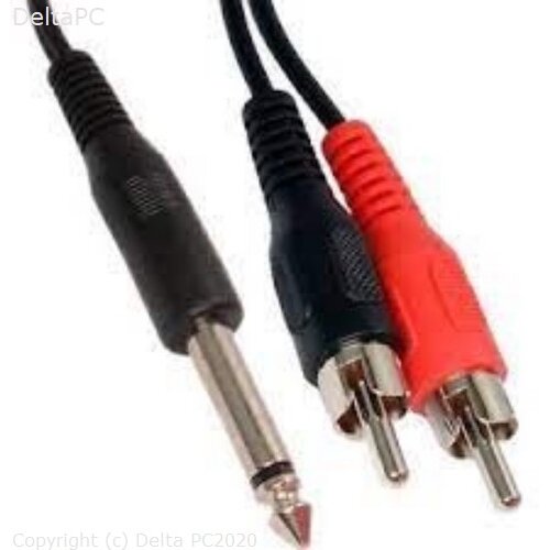 Kabel Gigatech 6.3mm (m)-2RCAm 1.5m YK3851 Cijene