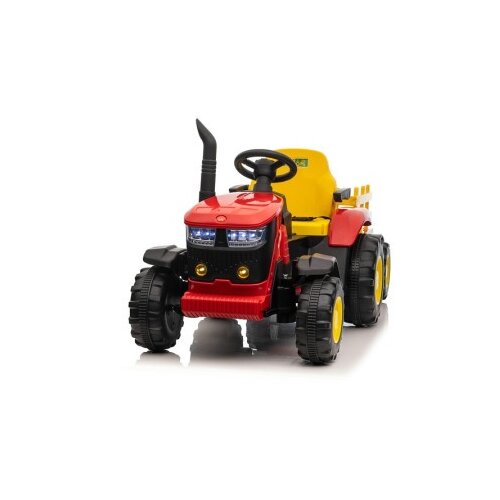 Premium Stil Dečiji Traktor na Akumulator Sa Prikolicom Crveni ( 12726 ) Cene