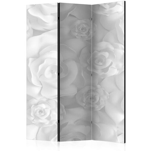  Paravan u 3 dijela - Plaster Flowers [Room Dividers] 135x172 Slike
