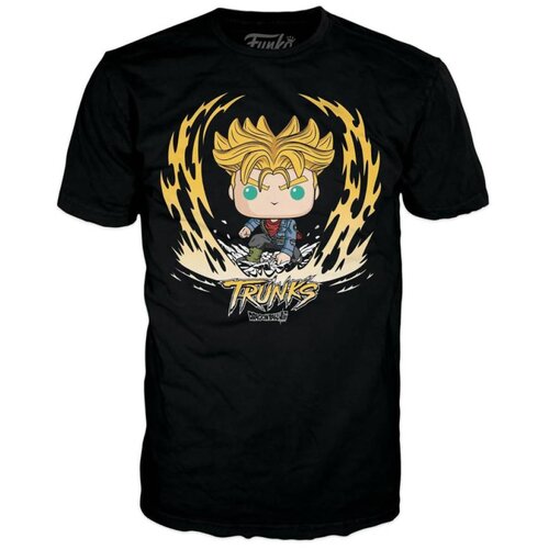 Funko Majica Tees - Dragon Ball Super POP! - Trunks T-Shirt (M) Slike