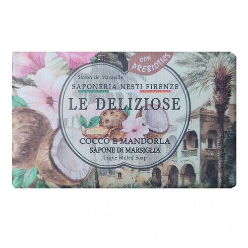 Nesti Dante Sapun Kokos i badem Le Deliziose, 150 g Slike