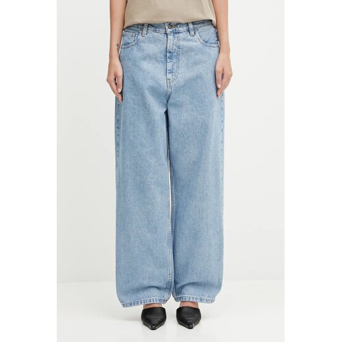 Carhartt WIP Hlače W&amp;#039; Brandon Pant Blue Stone Bleached M Slike