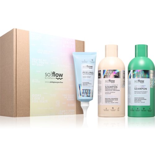 SoFlow Scalp Detox &amp;amp; Deep Cleansing Set darilni set za mastno lasi&amp;scaron;če Slike