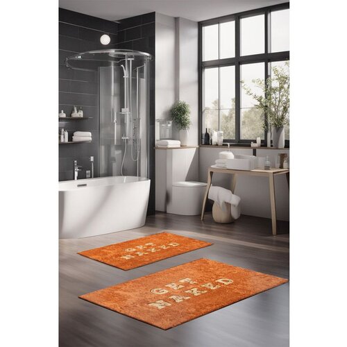  CT-5400 multicolor bathmat set (2 pieces) Cene