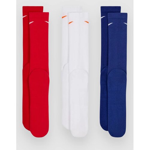 Nike Sportske čarape &amp;#039;Everyday Plus&amp;#039; tamno plava / neonsko narančasta / crvena / bijela Slike