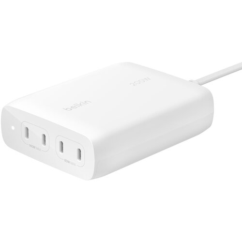 Belkin BOOST Charge PRO 200Watt 4-Port USB-C GaN Char.WCH015vfWH Cijene