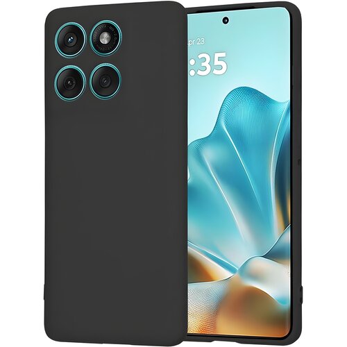 Techsuit - SoftFlex ovitek za Motorola Edge 60/Edge 60 Fusion - Črna Slike