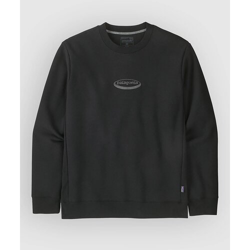 Patagonia 95 Oval Logo Uprisal Crew Pulover black Slike