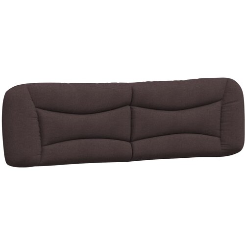 Maison Chic posteljno vzglavje - vzglavna omarica - vzglavna stranica temno rjava 180 cm blago, (21704006) Cene