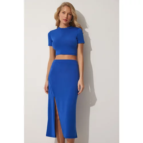 Happiness İstanbul Two-Piece Set - Blue - Regular fit