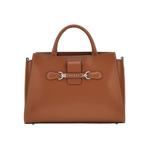 Guess Ročne torbice NOLANA GIRLFRIEND SATCHEL Kostanjeva Cene