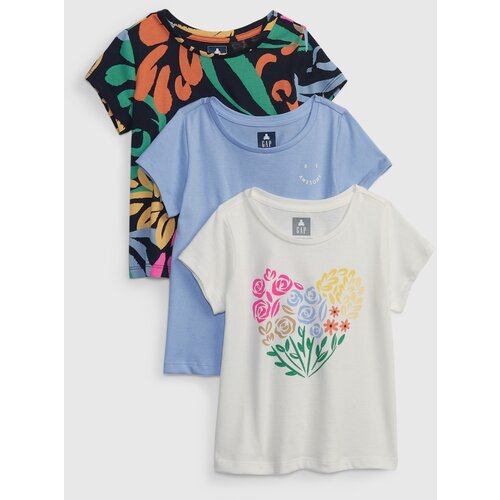 GAP Kids T-shirts organic, 3pcs - Girls Slike