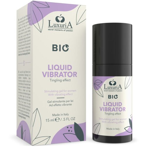 Luxuria Bio Liquid Vibrator Tingling Effect 15ml Slike