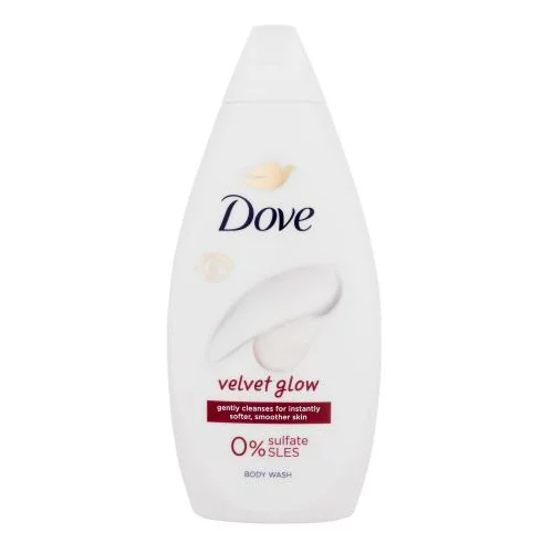 Dove Velvet Glow Body Wash gel za tuširanje 450 ml za ženske