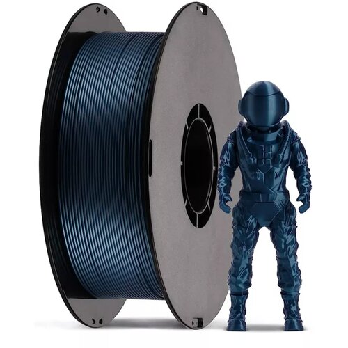 Anycubic silk pla filament 1000g metal blue Cene