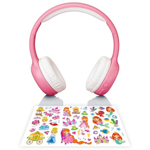 Lenco Brezžične slu&amp;scaron;alke Bluetooth HPB-110 roza, (20685980) Slike