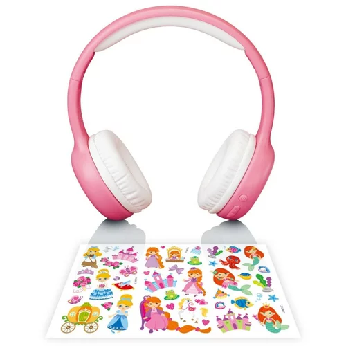 Lenco Brezžične slušalke Bluetooth HPB-110 roza, (20685980)