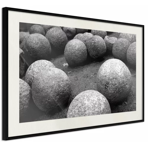  Poster - Stone Spheres 30x20