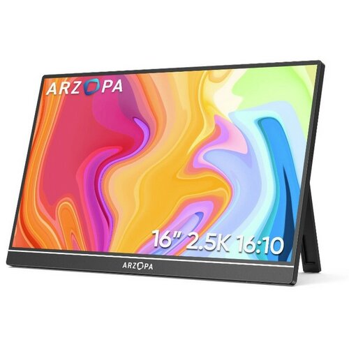 Arzopa eksterni monitor za laptop Z1RC 16.0 qhd ips 2.5K 60Hz zvučnici type c Slike