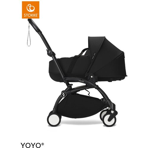 Stokke konstrukcija kolica Yoyo&amp;reg; black frame s newborn shell black 646002, 646303 Slike