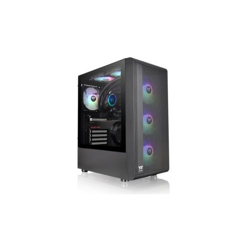 Thermaltake S200 TG ARGB Mid tower case, 3x ARGB 120mm Lite fan Slike