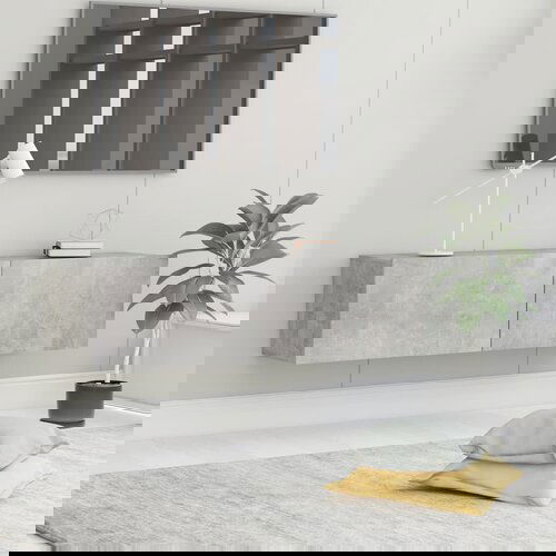 VidaXL TV omarica betonsko siva 120x30x30 cm iverna plo&amp;scaron;ča Slike