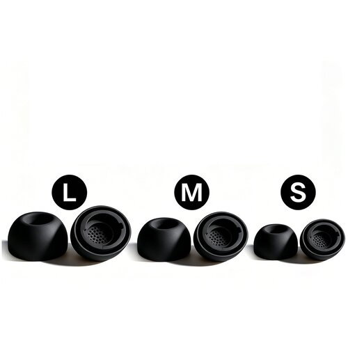 INF Zamenjava/Kompatibilni deli &ndash; Samsung Buds3 Pro in Buds4 Pro, 3 par Black, (5000339747) Cene
