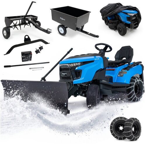 THUNDER Vrtni traktor HW-TR-452 &amp;ndash; 452 cm&amp;sup3;, 9,2 kW, ko&amp;scaron;nja 97 cm, ko&amp;scaron; 250 L, hidrostatični pogon, (5000488432) Slike