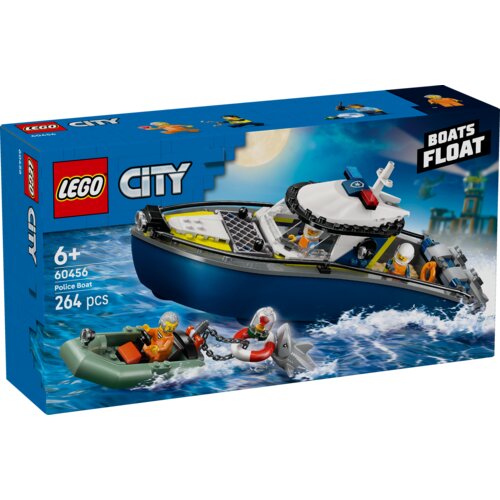 Lego Igracka Kocke City Police Boat Chase 6+ Cene