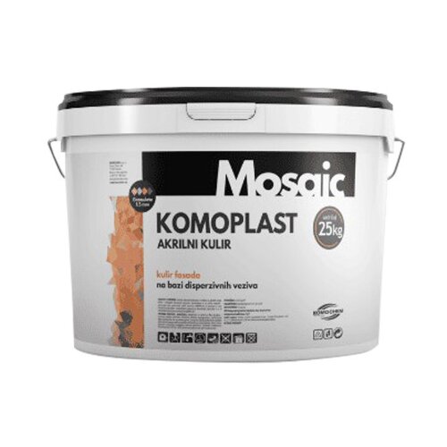 KOMOCHEM Malter mermerni KOMOPLAST K-125 25 kg Slike