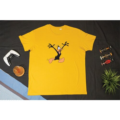  patak dača - unisex majica senf žuta Cene