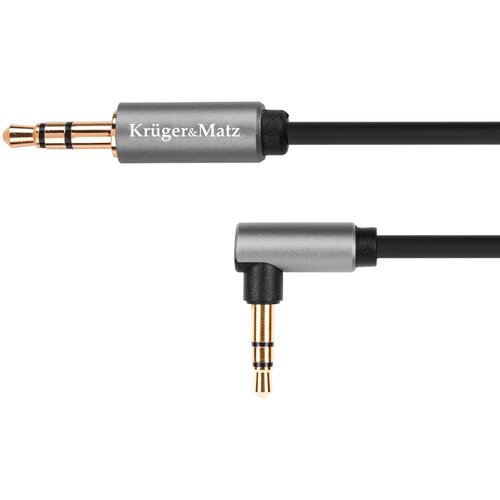  KRUGER&MATZ Audio kabl 3.5mm, pravi na ugaoni konektor, stereo, dužina 1 m, model KM1232 Cene