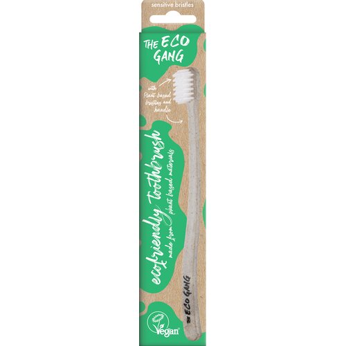 The Eco Gang Adult Plant-Based Toothbrush - White Cijene