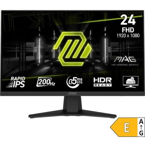 MSI Zaslon MAG 244F / 23.8" / FHD / IPS / 200Hz / 0.5ms (GtG) / črn Cene