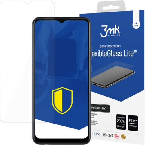 3mk OPPO A15 - FLEXIBLEGLASS LITE, (22002111) Slike