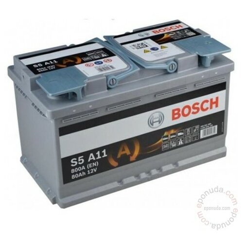 Bosch S5 A110 80Ah 800A akumulator Slike