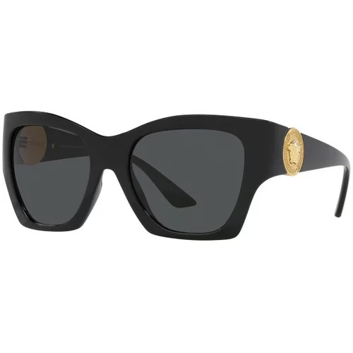 Versace Sončna očala '0VE4452 55' zlata / črna