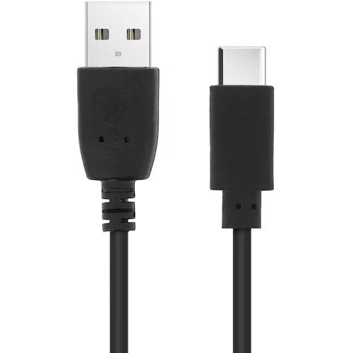 AVIZAR Kabel USB 2.0 v USB tipa C, hitro polnjenje in sinhronizacija podatkov 1,2 m – crn, (20618053)