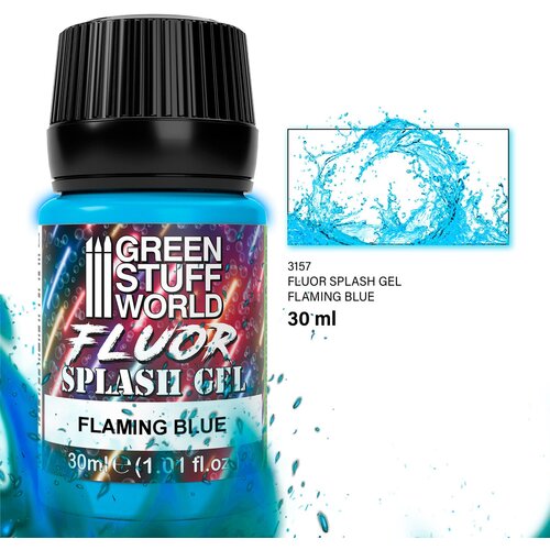 Green Stuff World splash gel – flaming blue fluor (30ml) Cene