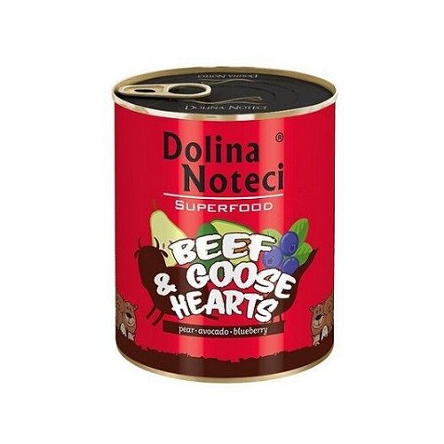 DOLINA noteci superfood dog adult goveđa i guščija srca 800g Cene