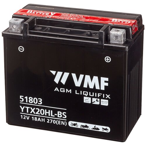 VMF Powersport akumulator za motor YTX20HL-BS harley davidson (12V 18Ah, 175 x 87 x 155), (21287670) Slike