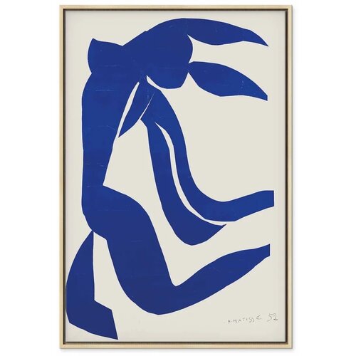  Slika - Henri Matisse &amp;ndash; Flowing Hair 80x120 U prirodnom drvenom okviru Slike