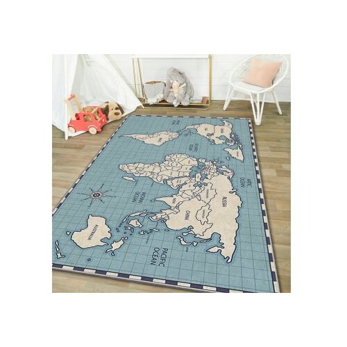 Conceptum Hypnose tepih Hmi Kdc-83, pravokutni, 100 x 180 cm, plavo-bež Slike
