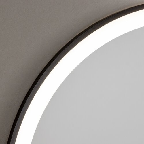  Brilagi - LED kupatilsko ogledalo ASTI LED/19W/230V 60 cm crna IP44 CRI 90 prigu&amp;scaron;iva + CCT Slike