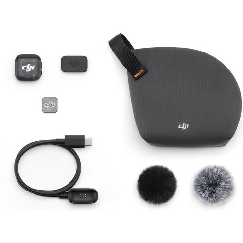 Dji Mic 3 TransmitterMikrofon,prijenos do 250m,5.5hsnimanje,48kHz 24 zvuk,8GB pohrana Cijene