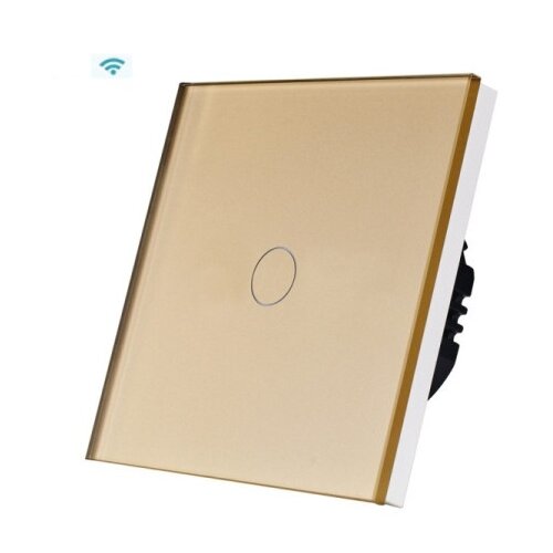 Exeshop wi-fi pametni prekidač 1g tuya zlatni nn (WiFi touch switch) ( ss012 ) Cene