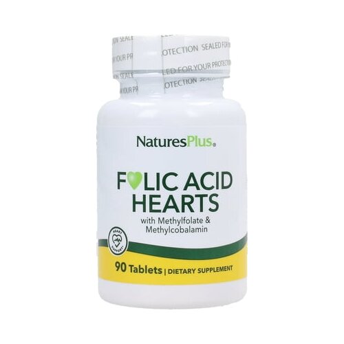 Nature's Plus folic Acid Hearts Cene