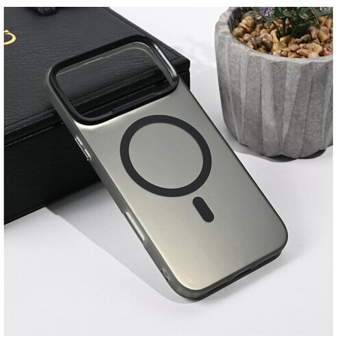  Maska za iPhone 17 Pro Max 69 Magsafe Clear crna Slike